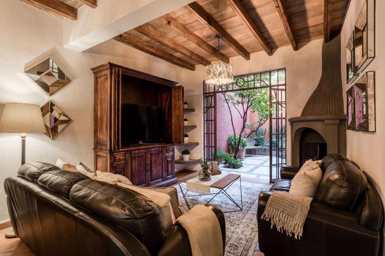 3Br Garden Home With Rooftop & Garage In Centro San Miguel De Allende Kültér fotó